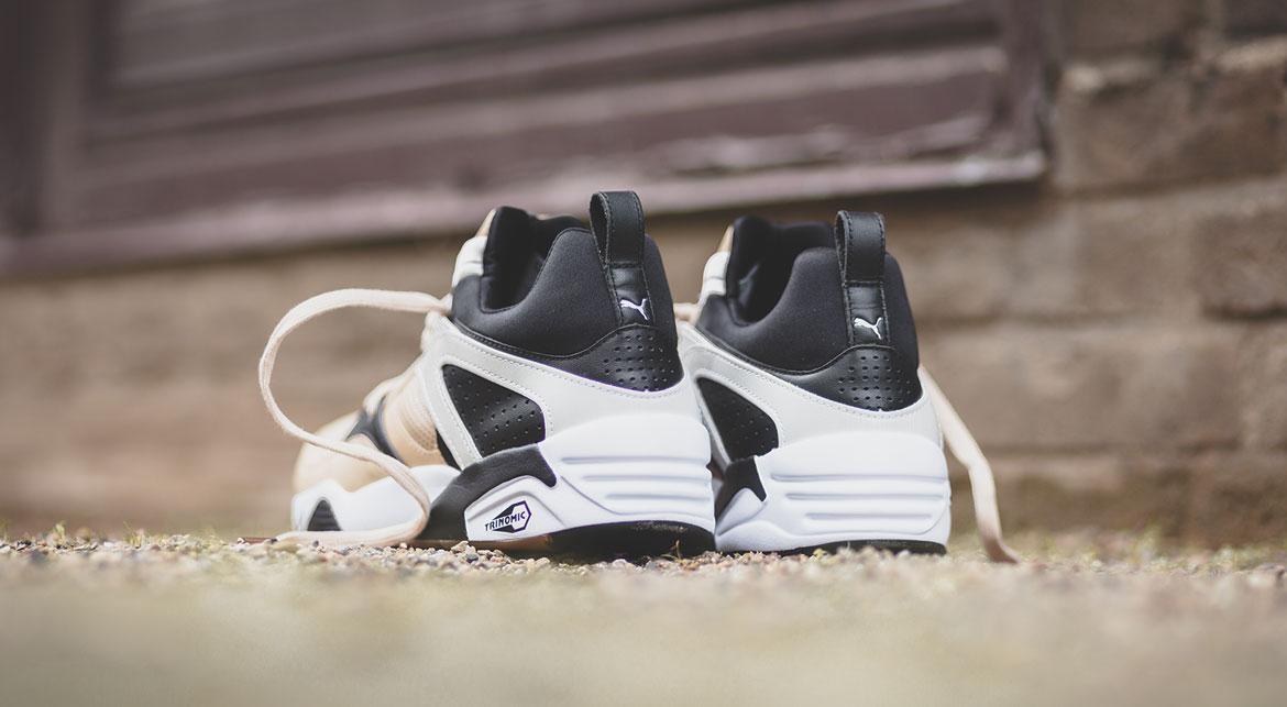 新品タグ付きPUMA BLAZE OF GLORY ホワイト/クリーム Puma Blaze of Glory for Monkey Time 